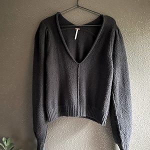 Free People V-Neck Sweater